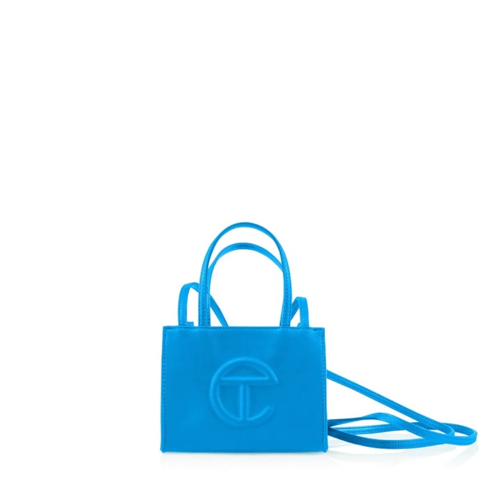 Telfar Small Cyan Bag